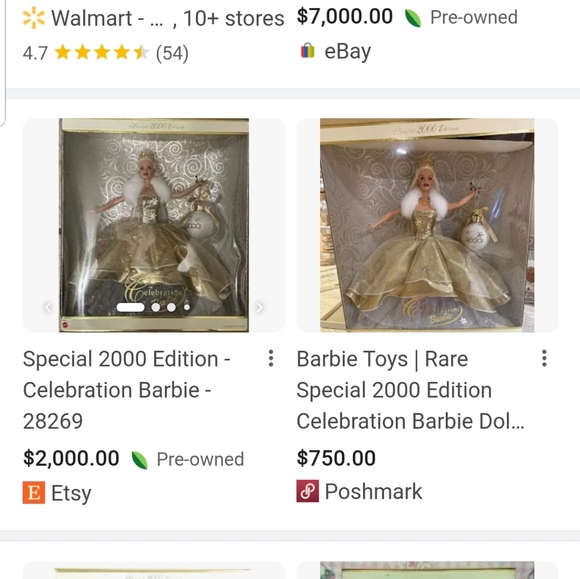 NIB Vintage Celebration Barbie Special 2000 Edition A MUST SEE - Picture 10 of 10